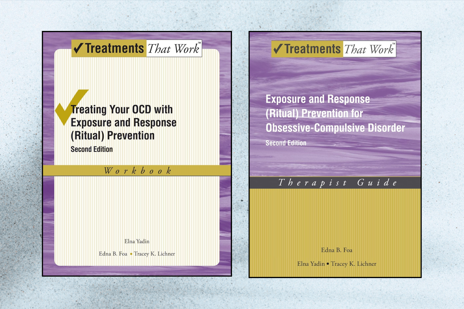 Exposure and Response (Ritual) Prevention Therapy for OCD – Workbook & Therapist Guide Bundle (Treatments That Work, 2nd Edition)