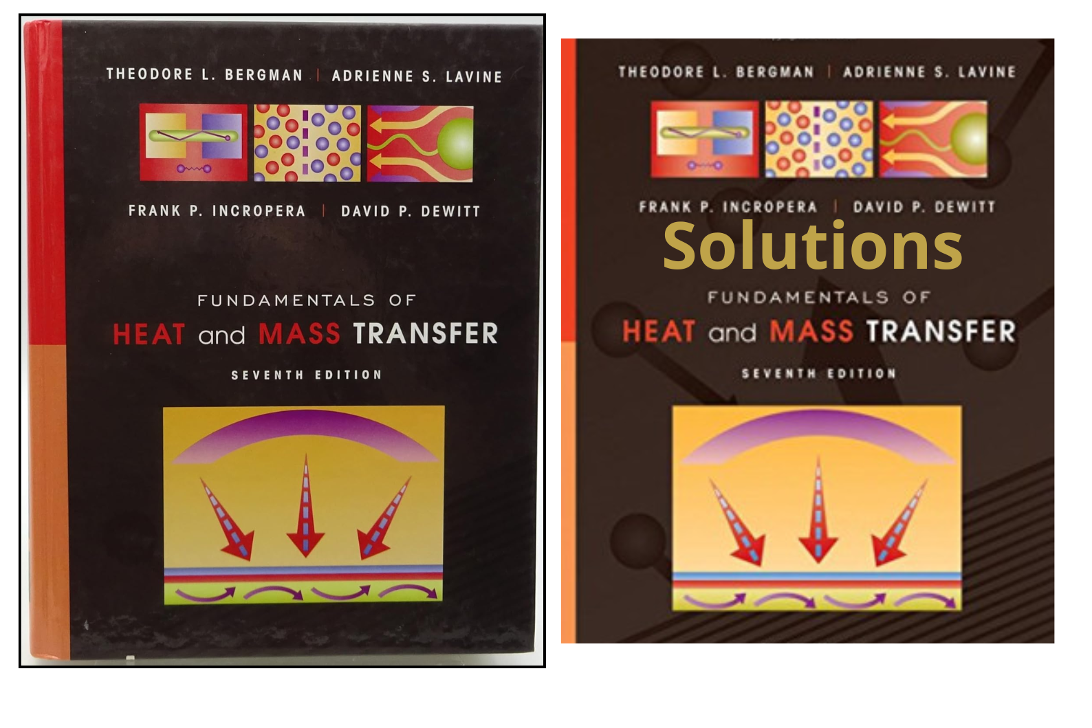 Fundamentals of Heat and Mass Transfer (7th Edition) + Solutions Manual Bundle
