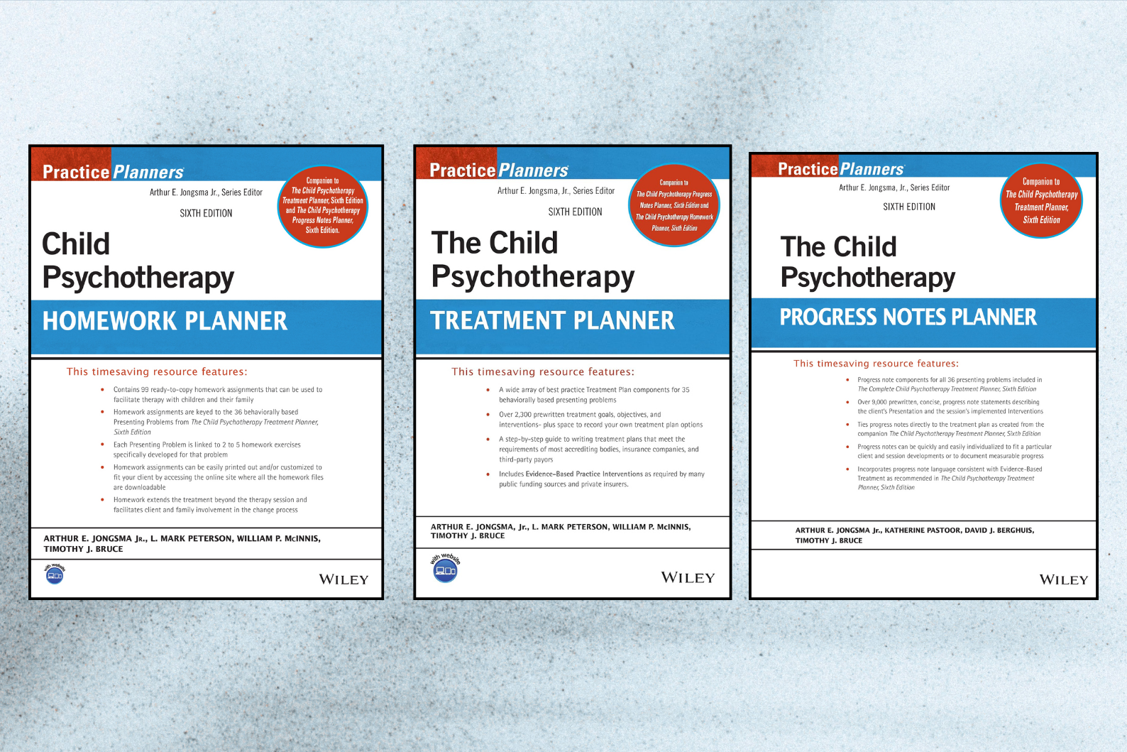 The Complete Child Psychotherapy Bundle | 6th Edition Homework Planner, Progress Notes Planner & Treatment Planner