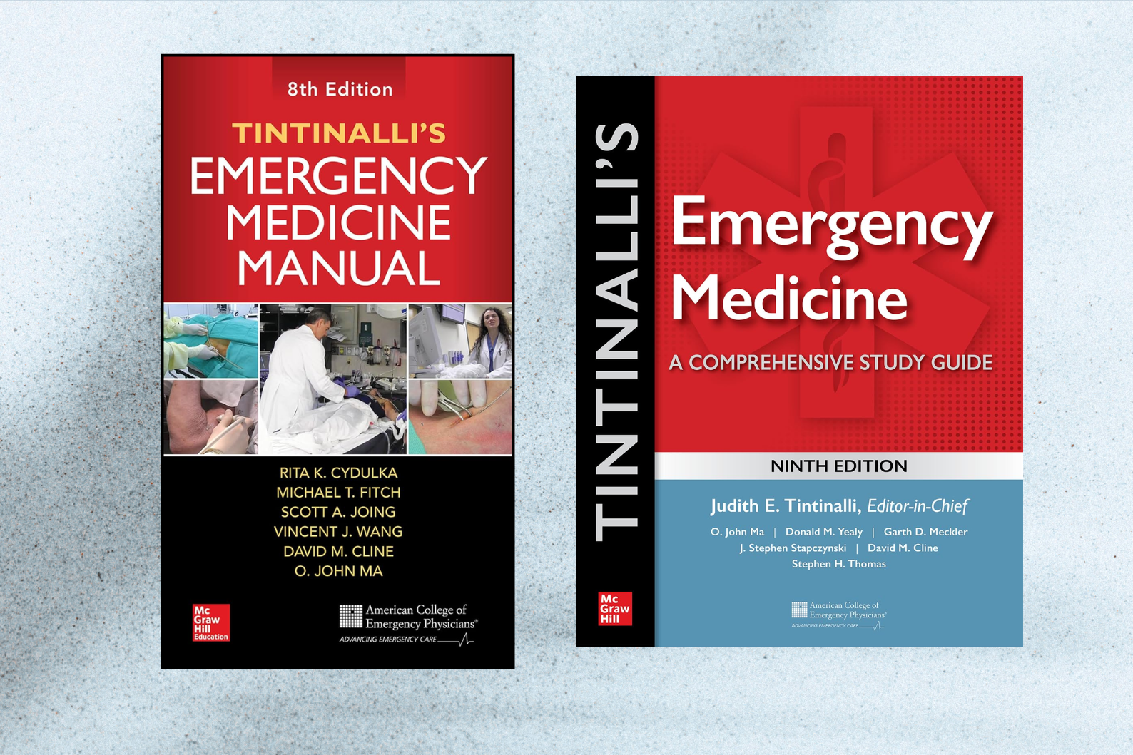 Tintinalli’s Emergency Medicine Bundle: Comprehensive Study Guide (9th Edition) + Emergency Medicine Manual (8th Edition)