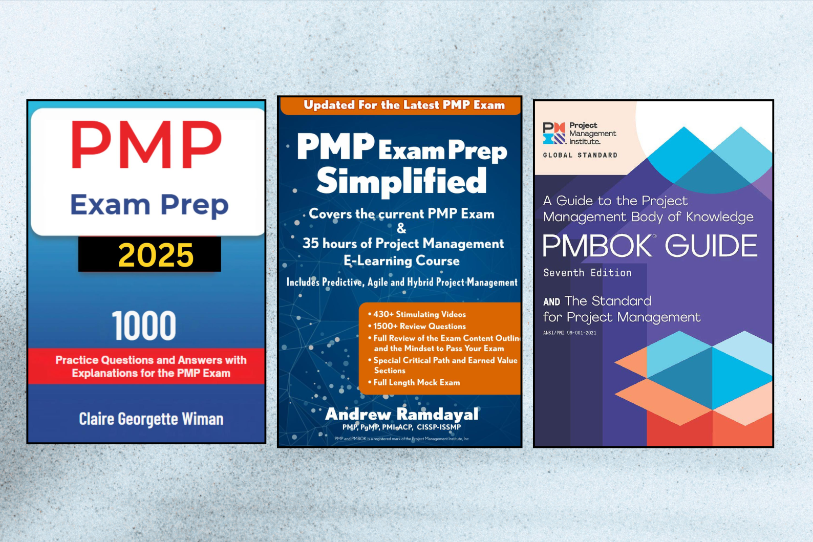 PMBOK® Guide 7th Edition + PMP Exam Prep Simplified 2025 + 1000 Practice Questions